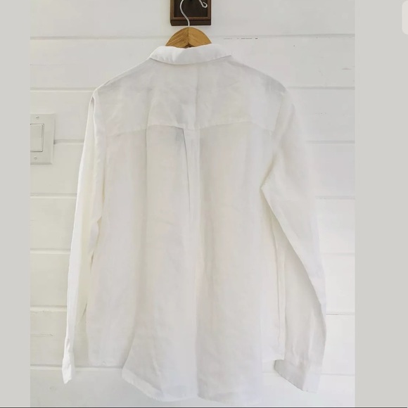 H&M Natural Linen Button Down Premium Quality 12 - Picture 4 of 14
